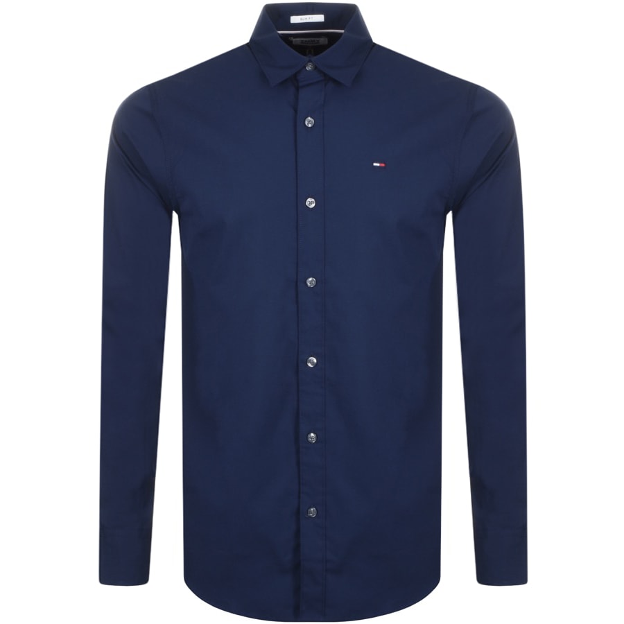 Alternative Image for ProductTommy Jeans Long Sleeved Shirt Navy1